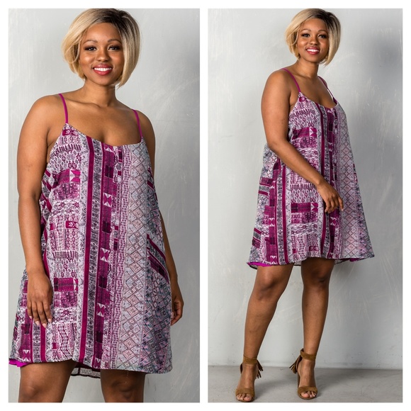 🔥💥Plus size cami swing  mini dress🔥💥 - Picture 3 of 6